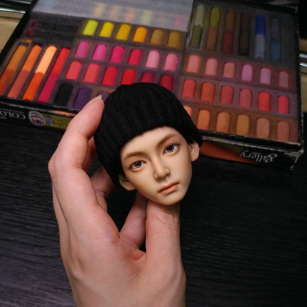 Complete!!😊❤
.
.
#bts #btsfanart #FANART #BTSV #btsdoll #BTSDolls #TAEHYUNG #방탄소년단뷔 #방탄소년단 #태형 #방탄인형