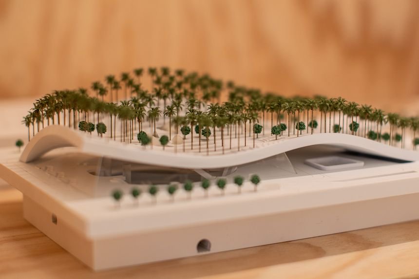 Isn't this a gorgeous model? Look at those tiny palm trees!

Konzept + Atmosphäre, Gerber Architekten
19 June - 8 August 2019
Tag your archi-loving friends and if you are in the Berlin area, make sure to visit us!
Photo: Marco van Oel
@gerberarchitekten #detail #architecturemodel