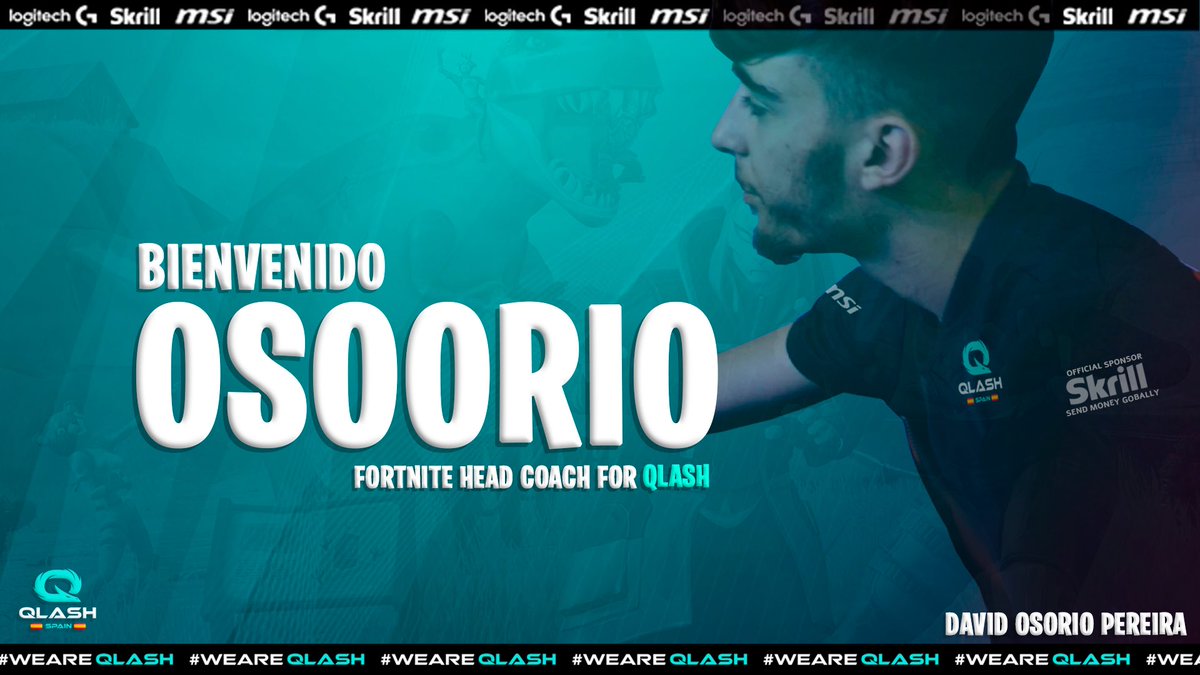 QLASH_Spain's tweet photo. 🐉•ANUNCIO•🐉
Nos complace anunciar las incorporaciones a la nuestro equipo de #Fortnite de:
👨🏻🎓@Osoorioo_ como coach.
📊@CoGolloT1 como analista.
Gran refuerzo e inicio de una nueva dinámica.
¡¡BIENVENIDOS A LA FAMILIA!!
#ForzaQLASH #QLASH_Spain #Skrillforesports https://t.co/3CuFFQ7R41