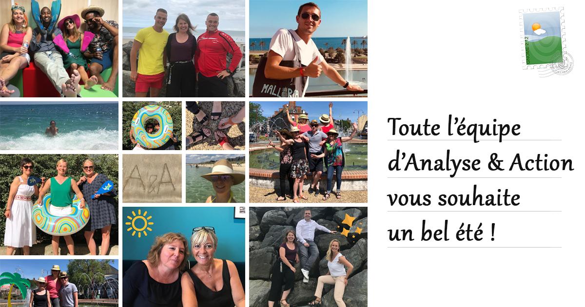 Toute l'équipe d'Analyse &amp; Action vous souhaite un bel été ☀️

Besoin d'information ? Envie de prendre rendez-vous avec l'un de nos conseillers ? 

➡️Tous nos bureaux restent ouverts, alors n'hésitez pas à contacter l'agence la plus proche de chez vous : bit.ly/2X5DCH8