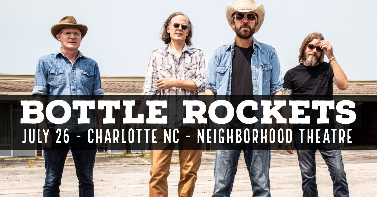 Bottle Rockets (@bottlerockets) on Twitter photo CHARLOTTE, NC! We're rolling into town to play at The <a href="/NTheatre/">Neighborhood Theatre</a> tonight! Come out and see us! Get your tickets here: tinyurl.com/y3qr7muu CHARLOTTE, NC! We're rolling into town to play at The <a href="/NTheatre/">Neighborhood Theatre</a> tonight! Come out and see us! Get your tickets here: tinyurl.com/y3qr7muu