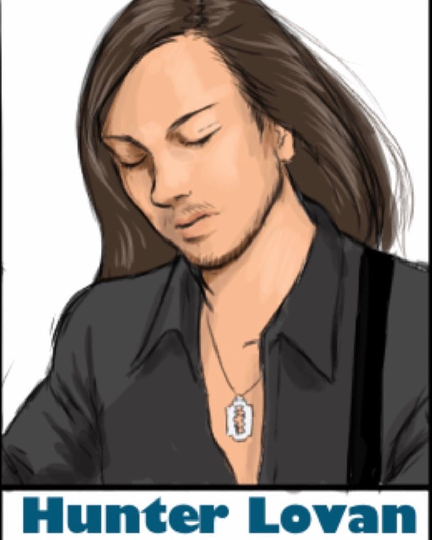 Wow!!! I’m still amazed by the very talented fans that take time out of their life to support us!!! Thank you!!! ❤️❤️
#Repost @angusdesu   
They call me the Hunter #hunterlovan #kaatoband #KAATO #fanart #illustration #guitarists