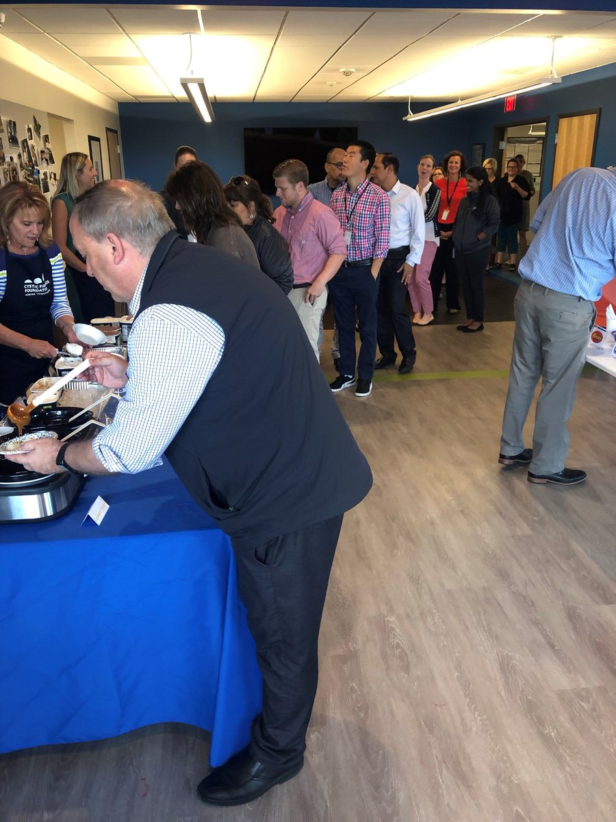 CorbusPharma's tweet photo. Thank you @CFF_MassRI for visiting us in Norwood & bringing sweet treats earlier this week! We are so excited to kick off 2019 #CFCycleforLife fundraising efforts together. We are proud to collaborate with you to #AddTomorrows for people with #cysticfibrosis. #CF #CFawareness https://t.co/MkghwP7Rvz