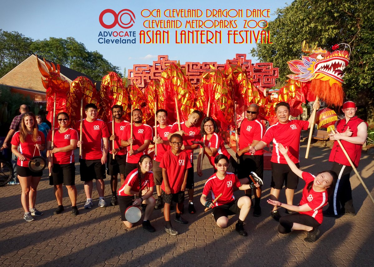OCACleveland's tweet photo. Visit Huge Dragon & Shark Lanterns along w many beautiful night displays Tonight! Perfect Weather @clemetzoo #zoo #AsianLanternFestival! The #OCAdragon Team enjoyed performing. See the Lanterns before it's over. #OCAdragon #CLEdragon #ThisIsCLE #cleveland #zoo #tonight #cle https://t.co/KUNQDRkmSR