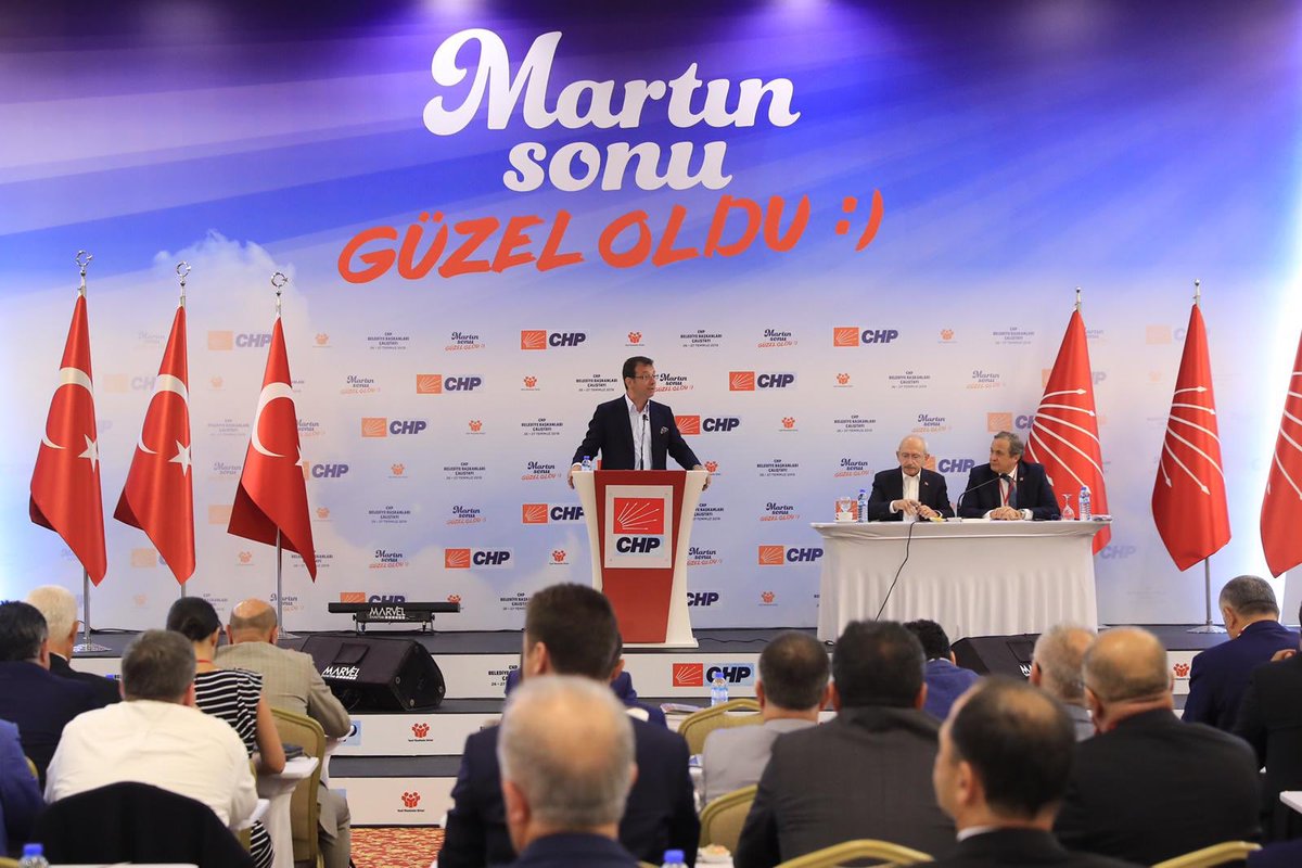 ekrem_imamoglu's tweet photo. Son yerel seçimler yurdun her yerinde bir umudu yeşertti. Bu umut, insana saygı ve kente özen gösterileceğine dair güçlü bir istek ve irade ile bize ciddi bir sorumluluk yüklüyor. Biliyoruz ve fazlasıyla farkındayız, tüm belediye başkanlarımızla bu süreci hep beraber başaracağız. https://t.co/6jrna7LWeZ