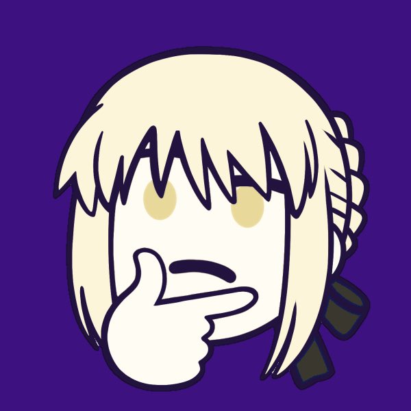 Fgo 煽り顔文字化したセイバーさんwww 可愛いw