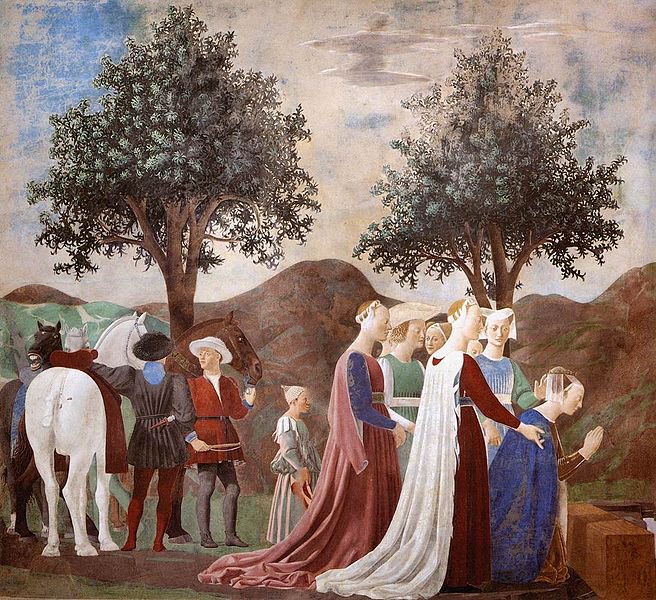 Rabih Alameddine On Twitter Piero Della Francesca Sigismondo Pandolfo Malatesta With Two Greyhounds Before St Sigismond 1451