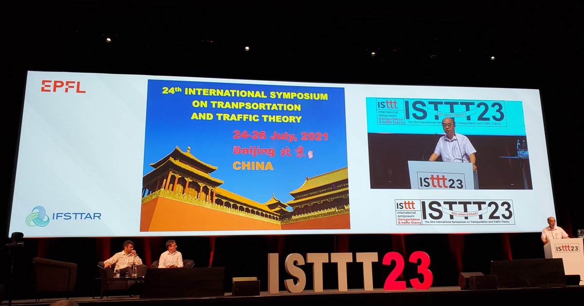 b_rational's tweet photo. #ISTTT24 announced for Beijing, at @Beihang1952 Beihang University in July 2021 by Prof. William Lam, Convenor of ISTTT International Advisory Council. @Beihang1952 #traffic #transportation #theory #analytics #mobility #ISTTT23 @EPFL_en https://t.co/rBG4pArUzo