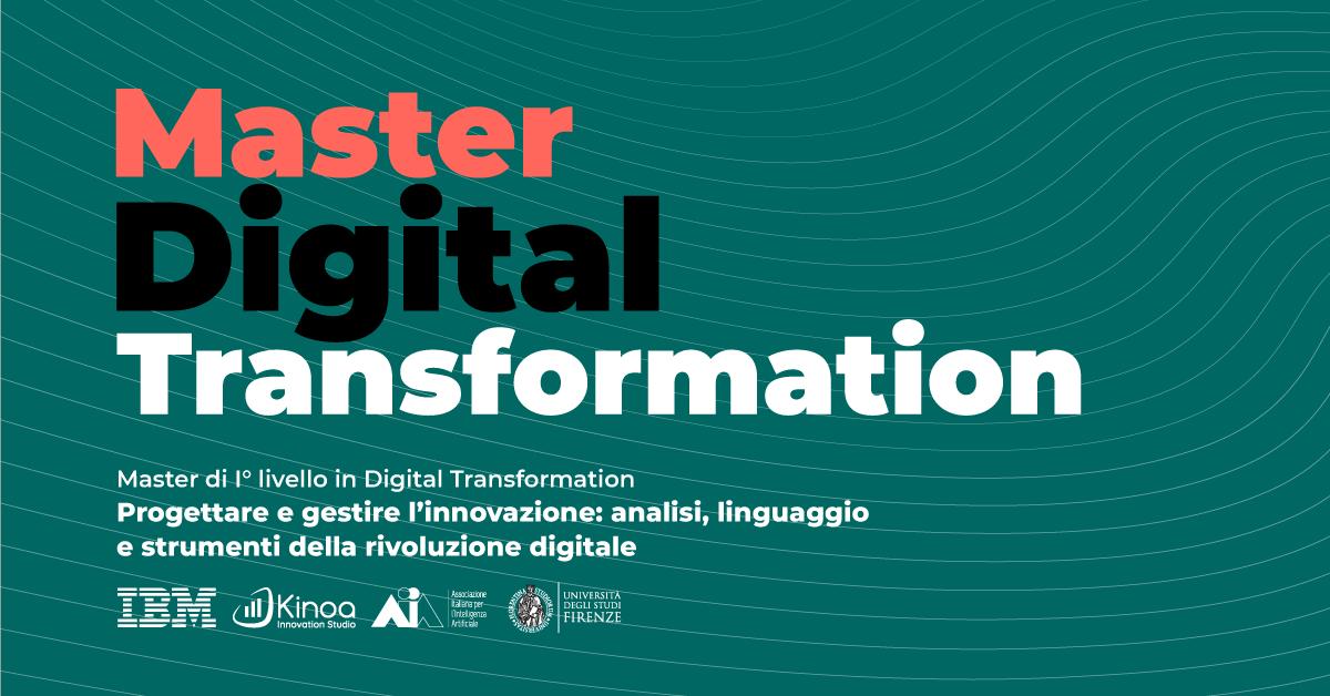 KinoaStudio_'s tweet image. Nasce a il nuovo Master MDT #Firenze di I° livello #DigitalTransformation. Progettare e gestire l’#innovazione: analisi, linguaggio e strumenti della #rivoluzionedigitale”

Promosso da @KinoaTech, @IBMItalia, @UNI_FIRENZE e @AI_x_IA 

Sito: mastermdt.it