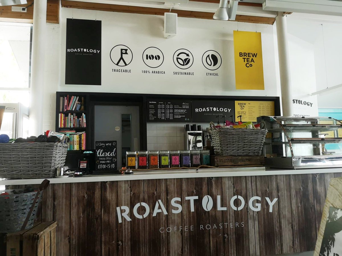 DSCMtweet's tweet photo. In what has been a #Roasting week, we have updated the branding and signage for Reading Uni coffee shop. We think it looks HOT HOT HOT #hottestdayoftheyear #roastcoffee #brewtea #roastology #coffee #tea #design #branding #coffeeshop #coffeeroasters https://t.co/QuDLVdqxt9
