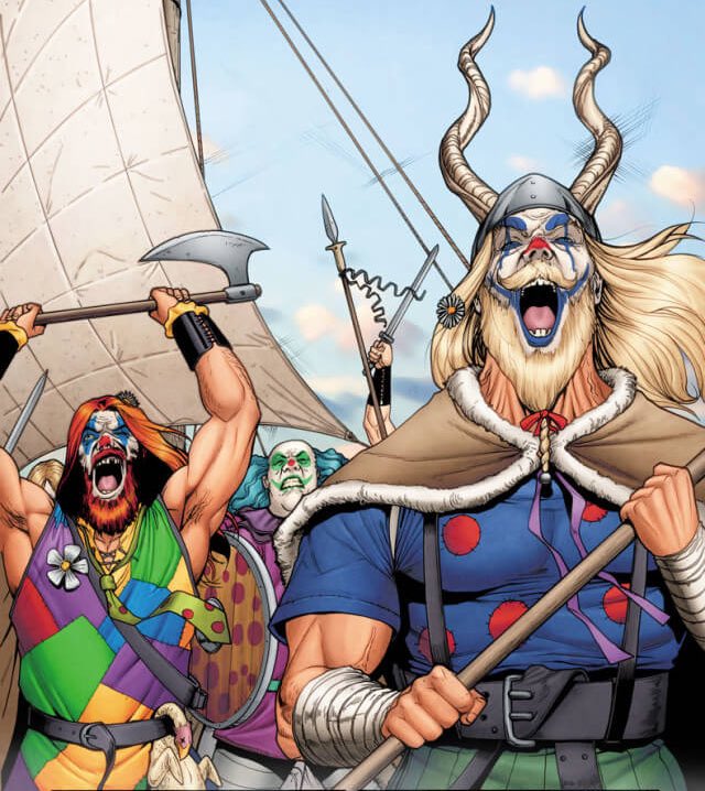 Viking Clowns - what could be more terrifying?