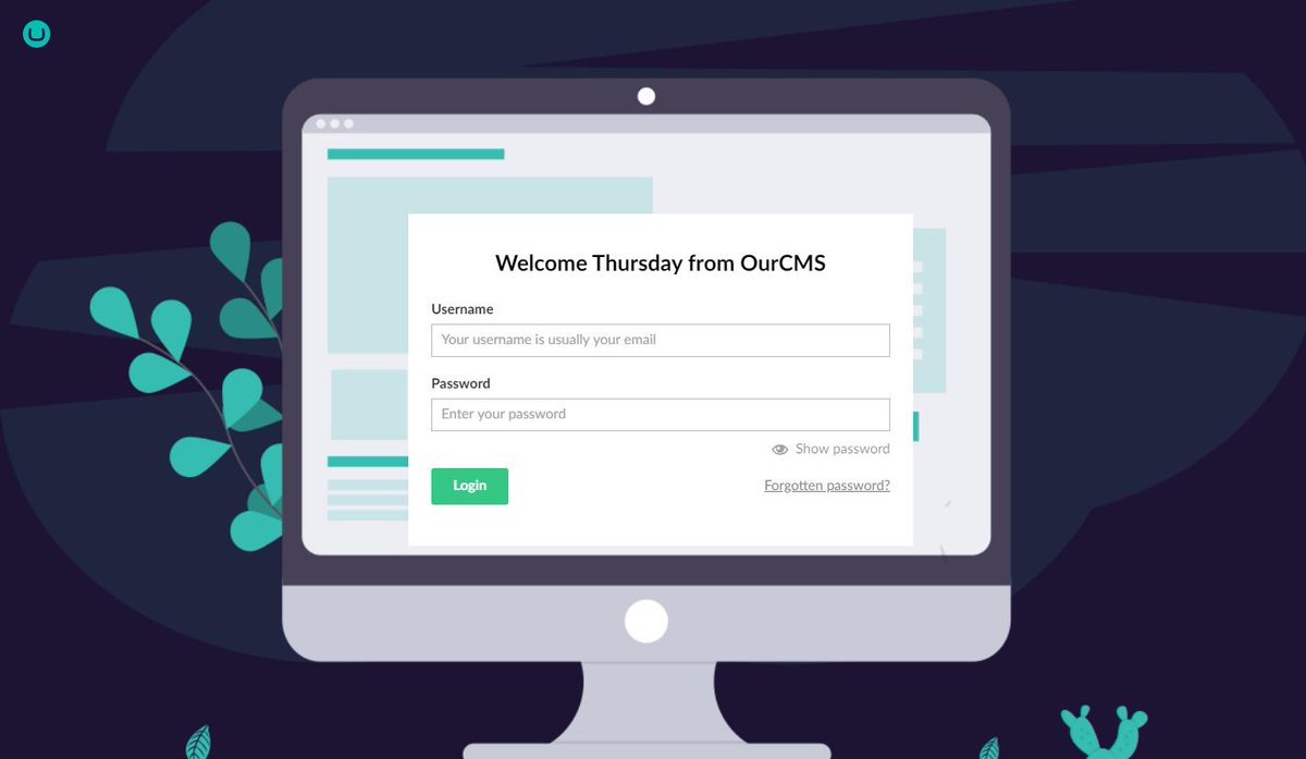 umbraciantweet's tweet image. Customize Umbraco backoffice login page by changing the image and removing CSS overlay.

#umbraco #css #CMS