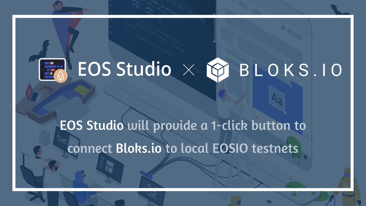 obsidian_labs's tweet image. We are excited to announce our partnership with Bloks.io @eoscafeblock!

From #EOSStudio 0.8.0, we will provide a 1-click button to connect  to local #EOSIO testnets and enable a real-time view of blocks, transactions, actions and producers!