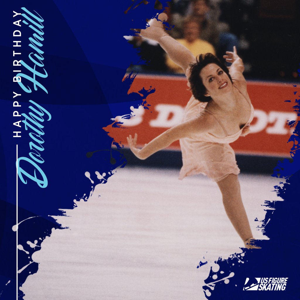 Happy Birthday to Olympic champion Dorothy Hamill.  
