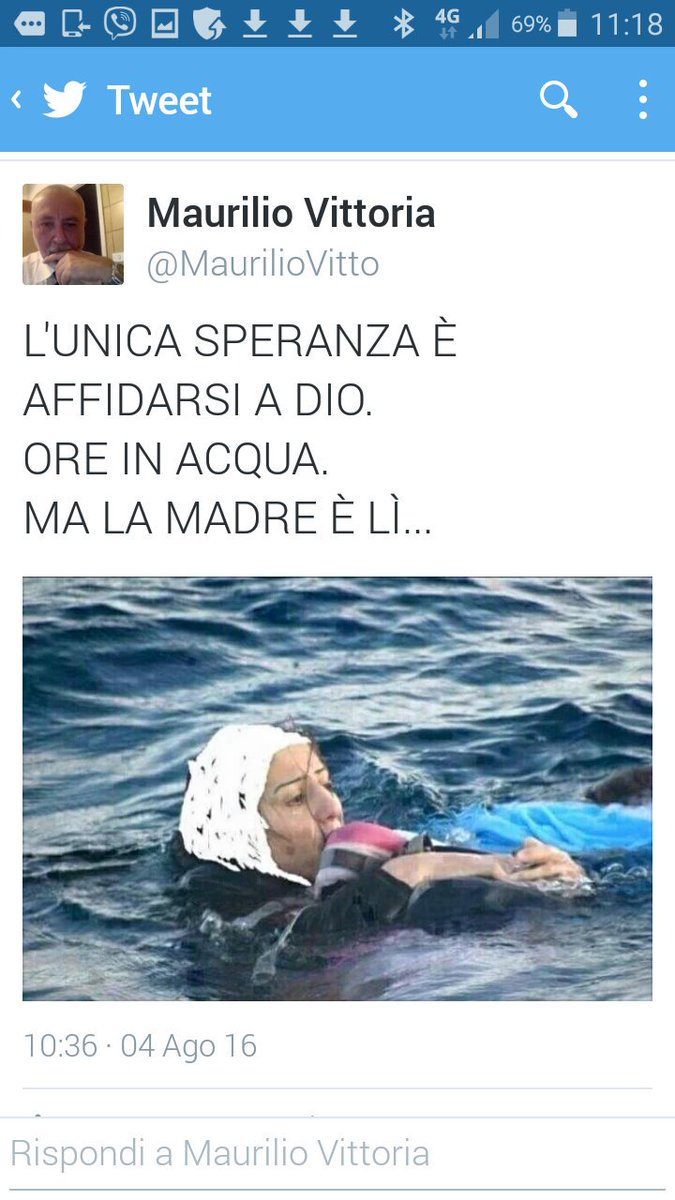 MaurilioVitto's tweet image. Ho letto commenti disumani sull&apos;ultimo naufragio.

C&apos;è chi augura buon appetito ai pesci.

Questo Paese si sta trasformando in una mostruosità.

Ma ne usciremo.

#HelpMigrants