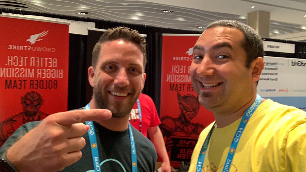 spf13's tweet photo. Loving all the vendors booths at #gopercon #CRWD_gophers https://t.co/J3W5oflLvA