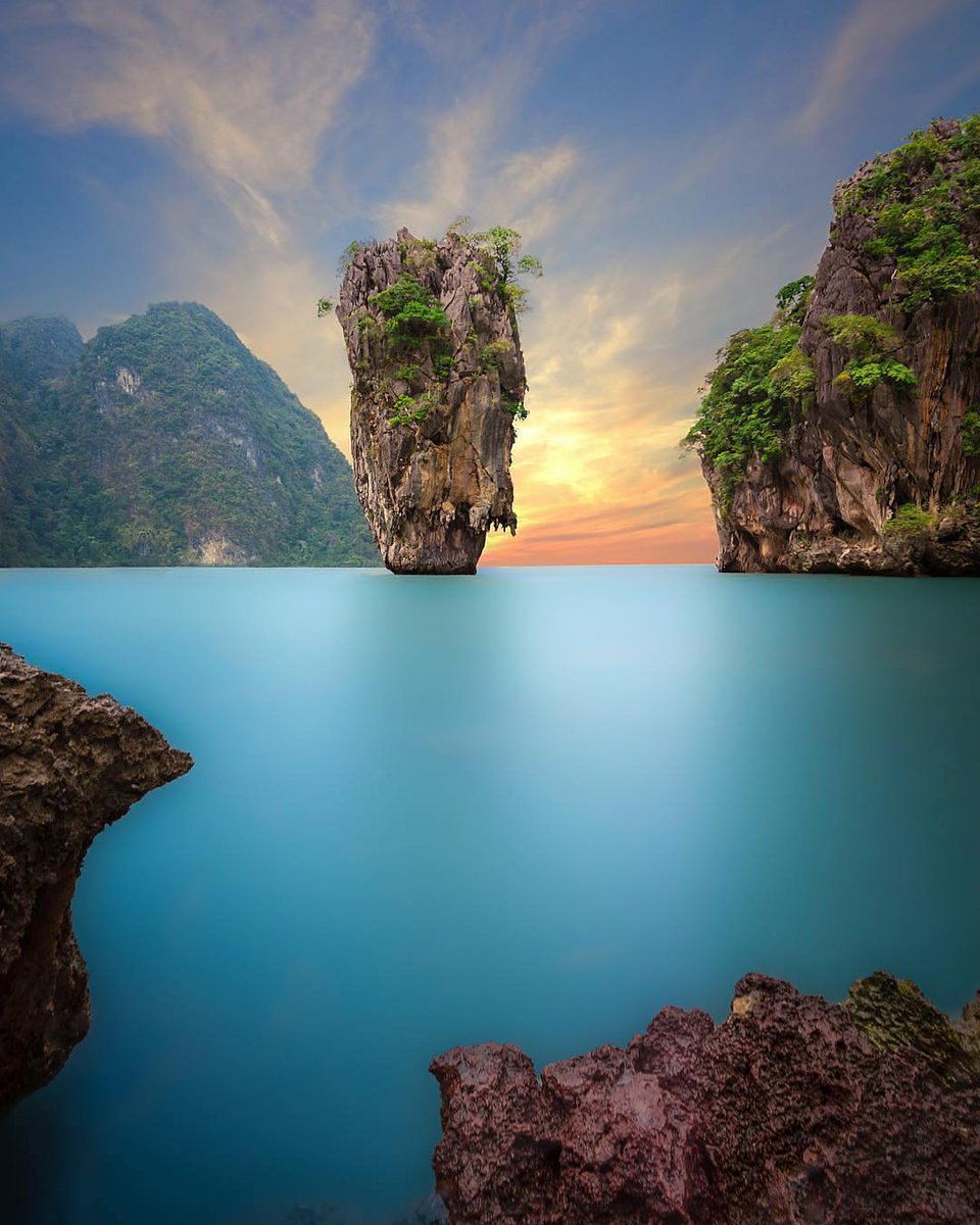 James Bond Island #Thailand🇹🇭🏝️ #AmazingThailand #travelnow #travelworld #traveling #travelscene #travelmore #beautifulplace #beautifulworld #bestplacetogo #placetovisit #photooftheday #awesome #exploreworld #explore #visit #TTOT #RT #wanderlustXL