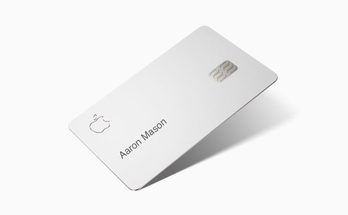 TechWithAaronHD's tweet image. Apple Card is set to be released in the first half of August with features like:

1. No card number
2. No CVV security code
3. No expiration date
4. No signature 

Will you be getting one?

#AppleCard #Apple #TechWithAaron #AppleNews #Tech
