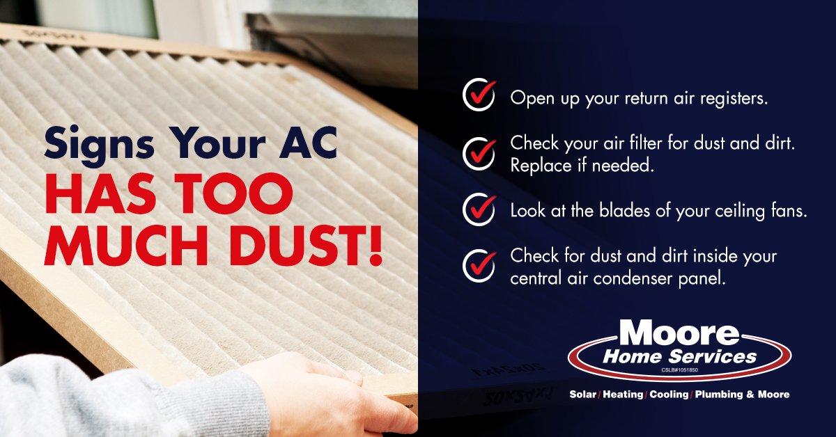 If you notice your AC unit not performing well, it could be something as simple as too much dirt and dust on your AC unit. Here are some steps to clean your AC!