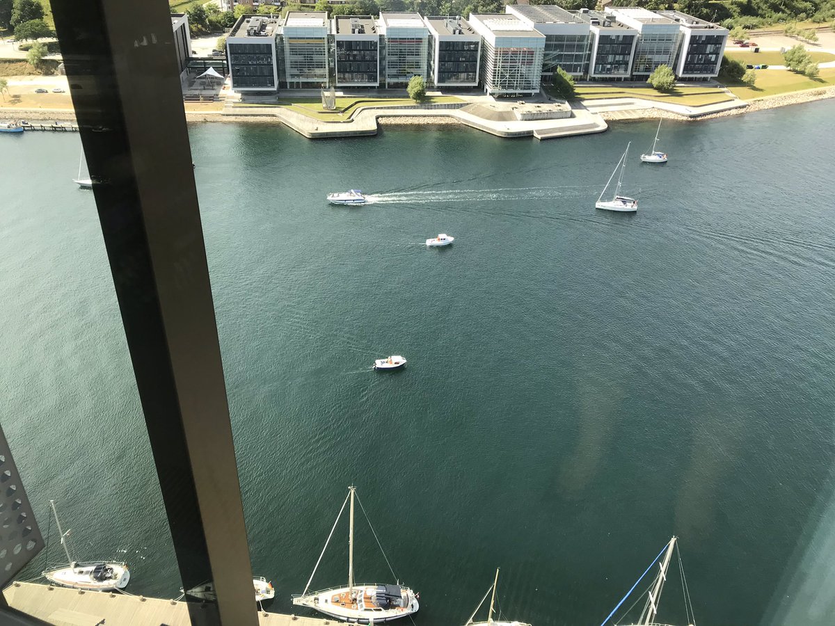 CharlotteCre's tweet photo. Udsigten ved indvielsen af 18 etage på #Alsik i dag var nu meget pæn ikk 😉 #mitsønderborg #sønderborg https://t.co/VxutJt2MCy