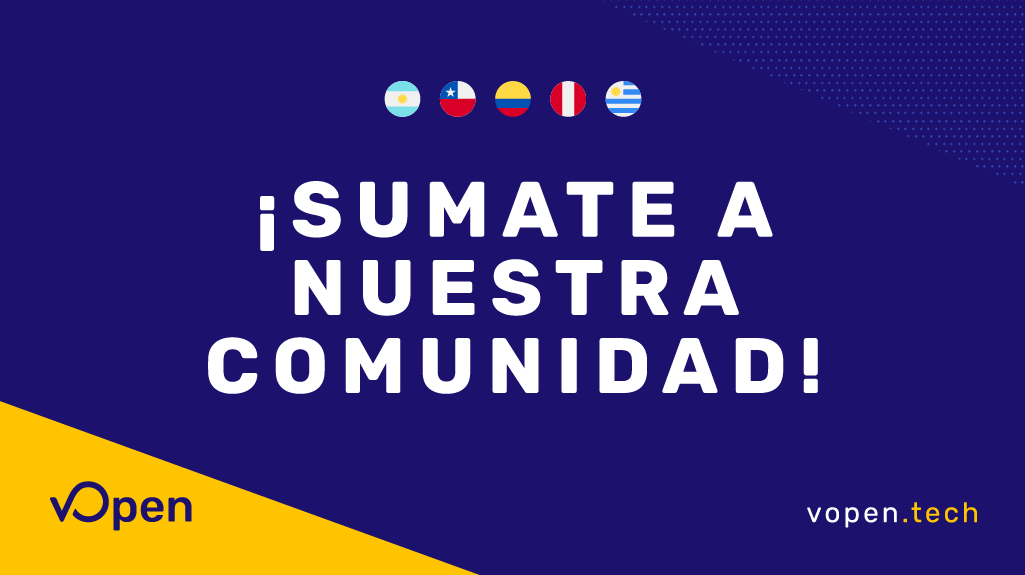 vopentech's tweet photo. Querés ser parte de #vOpen ?? 🙌🙋‍♀️🙋‍♂️
Registrate 👉 https://t.co/nIPorSA0qF y participá como speaker en la edición 2019! 🥳
Contamos contigo!🙂 #joinvOpen #explotaa #vOpenTech https://t.co/F7dLllXvxV