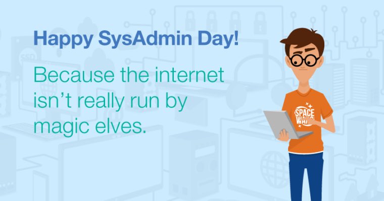 Happy System Administrator Day to our amazing #1LISD SysAdmin Team! Thank you for all you do to keep our district running so smoothly!