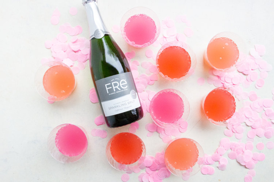 Here’s an easy mocktail idea... Add a splash of your favorite juice to a glass of our sparkling. Ta-da!