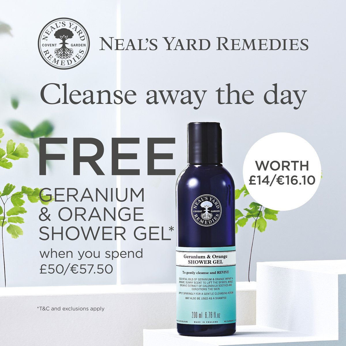 NYRO_JGriffin's tweet photo. Cleanse away the day Geranium &amp; Orange shower gel https://t.co/7OTvr0cG8e