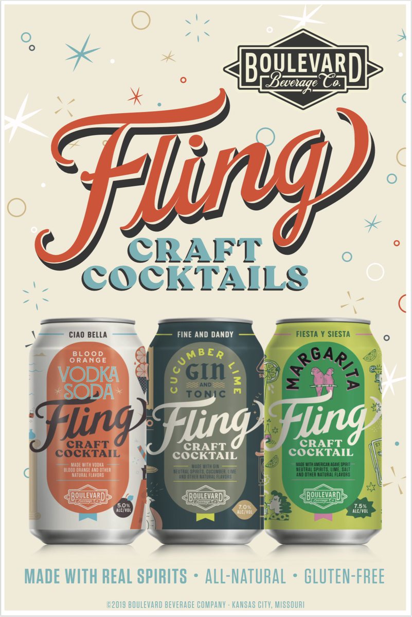 Virginia friends! <a href="/FlingCocktails/">Fling Craft Cocktails</a> have begun hitting shelves statewide (not VA ABC) this week! Premium spirits, all-natural, gluten-free, all below 200 calories. Perfect for when you can’t take the bar with you.