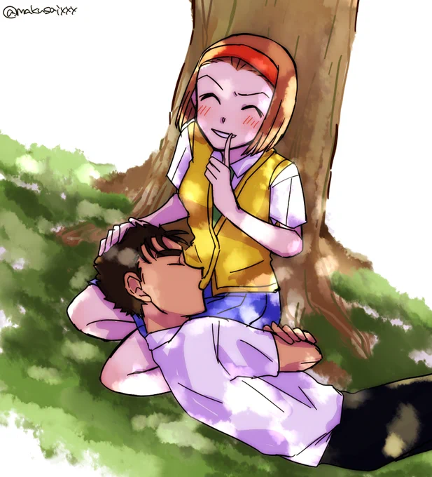 京園つぁん 夏のお昼寝の絵が楽しみで描いた… 