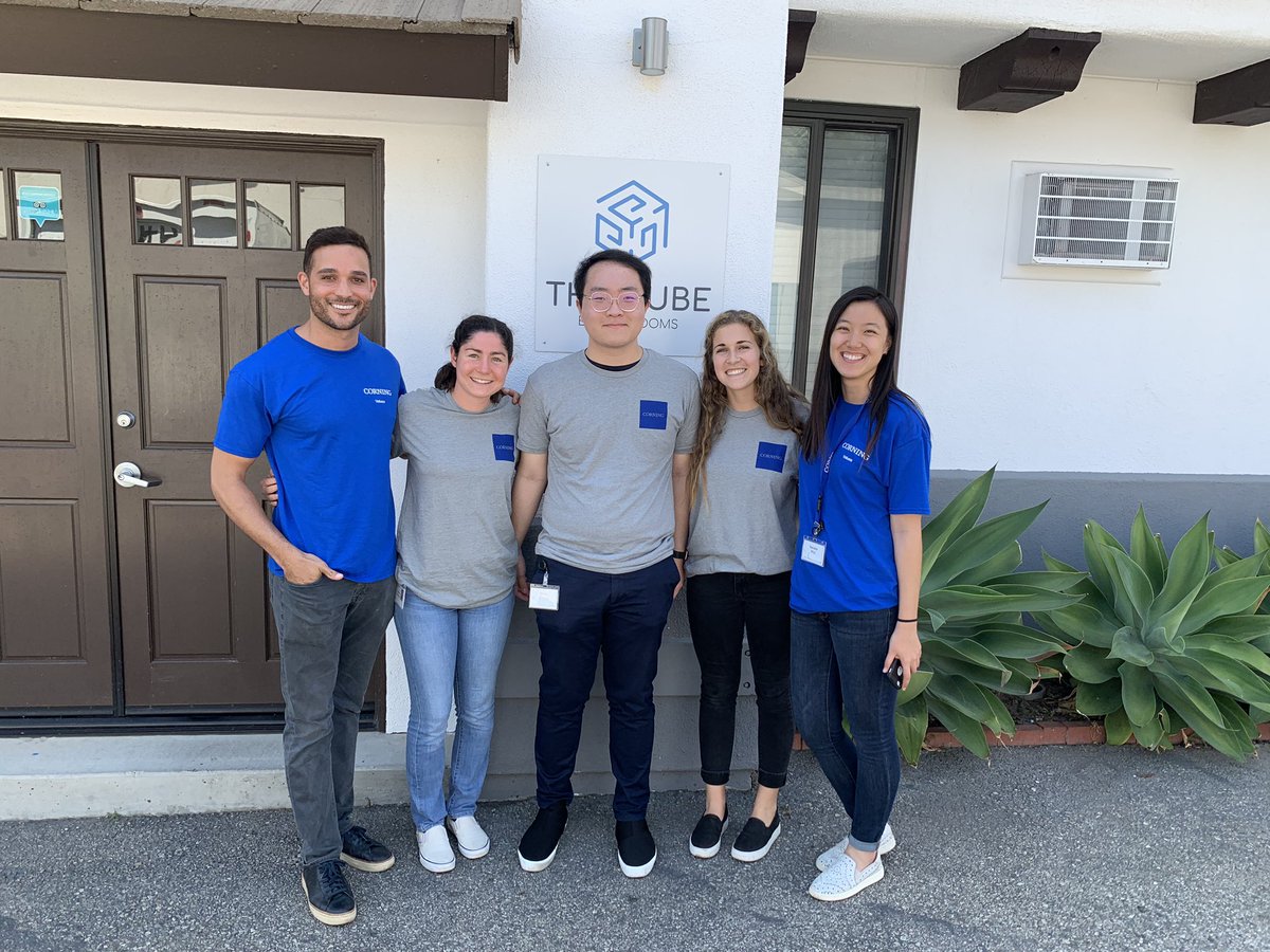 CorningTalent's tweet photo. Check out how our #Interns in Santa Barbara celebrated @wayup’s #NationalInternDay yesterday! An Escape Room followed by frozen yogurt!🍦 #CorningIntern #CorningCampus #CorningTalent https://t.co/WXkG7fTCUK