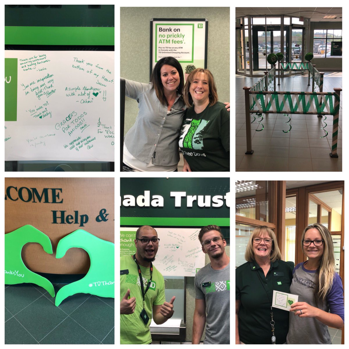 Customer appreciation! #TDThanksYou  #chemongstong <a href="/ashkayz/">ashley gallant</a> <a href="/MichelleW_TD/">Michelle Wilson</a>