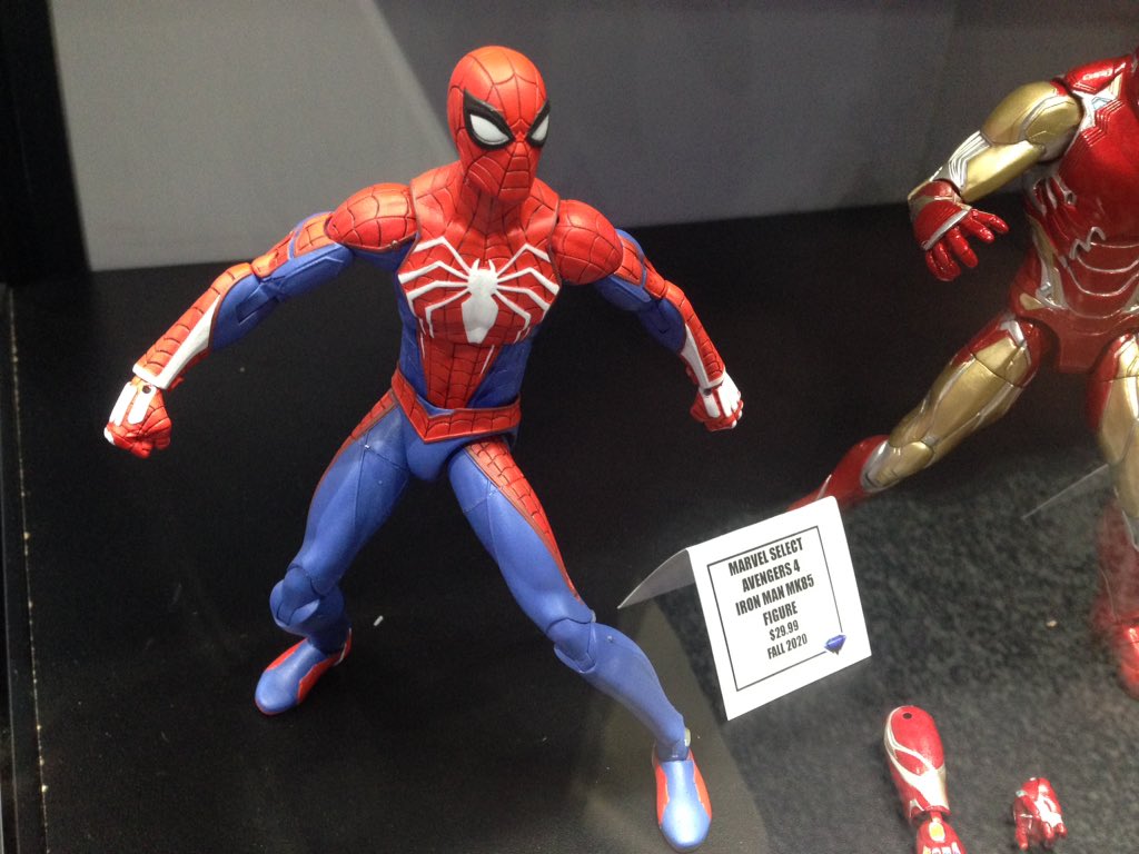 marvel select spider man ps4