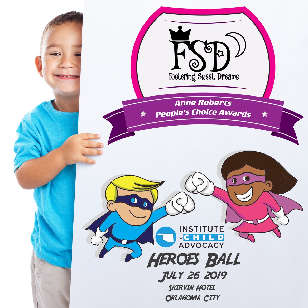 Downtown Edmond (@downtownedmond) on Twitter photo As part of <a href="/FlowersMadeline/">Madeline's Flowers</a> & <a href="/Teleflora/">Teleflora</a> annual 'Make Someone Smile' program...please go Vote Fostering Sweet Dreams as Favorite Group for this years <a href="/OklaChildAdv/">Oklahoma Institute for Child Advocacy</a>'s 2019 Anne Roberts People’s Choice Awards!!
Hurry Go Vote NOW. They need our help!
oica.org/awards/anne-ro… As part of <a href="/FlowersMadeline/">Madeline's Flowers</a> & <a href="/Teleflora/">Teleflora</a> annual 'Make Someone Smile' program...please go Vote Fostering Sweet Dreams as Favorite Group for this years <a href="/OklaChildAdv/">Oklahoma Institute for Child Advocacy</a>'s 2019 Anne Roberts People’s Choice Awards!!
Hurry Go Vote NOW. They need our help!
oica.org/awards/anne-ro…