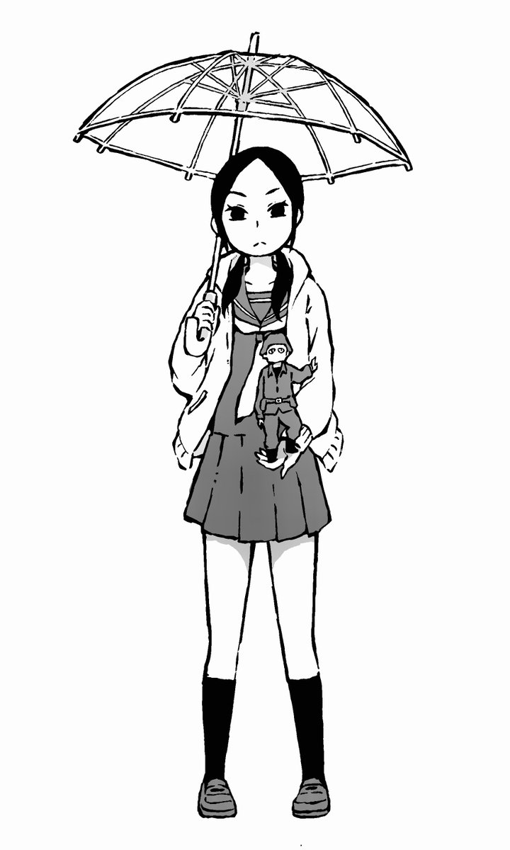 pixivコミックで『それはただの先輩のチンコ』第6章「いのちの雨」公開中です。一話完結型の連載なのでこのお話だけでもお楽しみいただけます。女の子が巨大チンコに立ち向かうモンスターパニック(?)モノです。
https://t.co/RIP4ZGniX9 