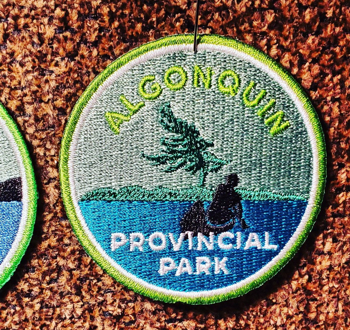 We picked up our next patch @Algonquin_PP @ontarioparks

 #enjoynature #relaxinnature #soulreset #lovecamping #happycampers #hiking #ontario #weeklongvacation #supportourparks