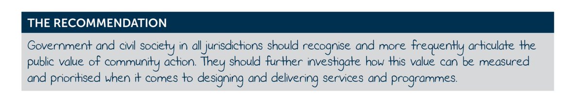 corganisers's tweet image. #CommunityOrganisers welcome the recommendations in the recent @CarnegieUKTrust report outlining progress made since 2013 on 7 key shifts to an #EnablingState, in particular – the importance of recognising the value of community action
#CommunityOrganising
ow.ly/6K2q50vcS51