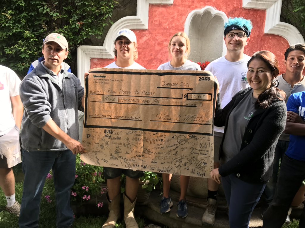 guatcats's tweet photo. GuatCats thrilled to present fruits of fundraising directly to organizations working to improve access for all to housing, education and healthcare. https://t.co/dwdX2sBTbN