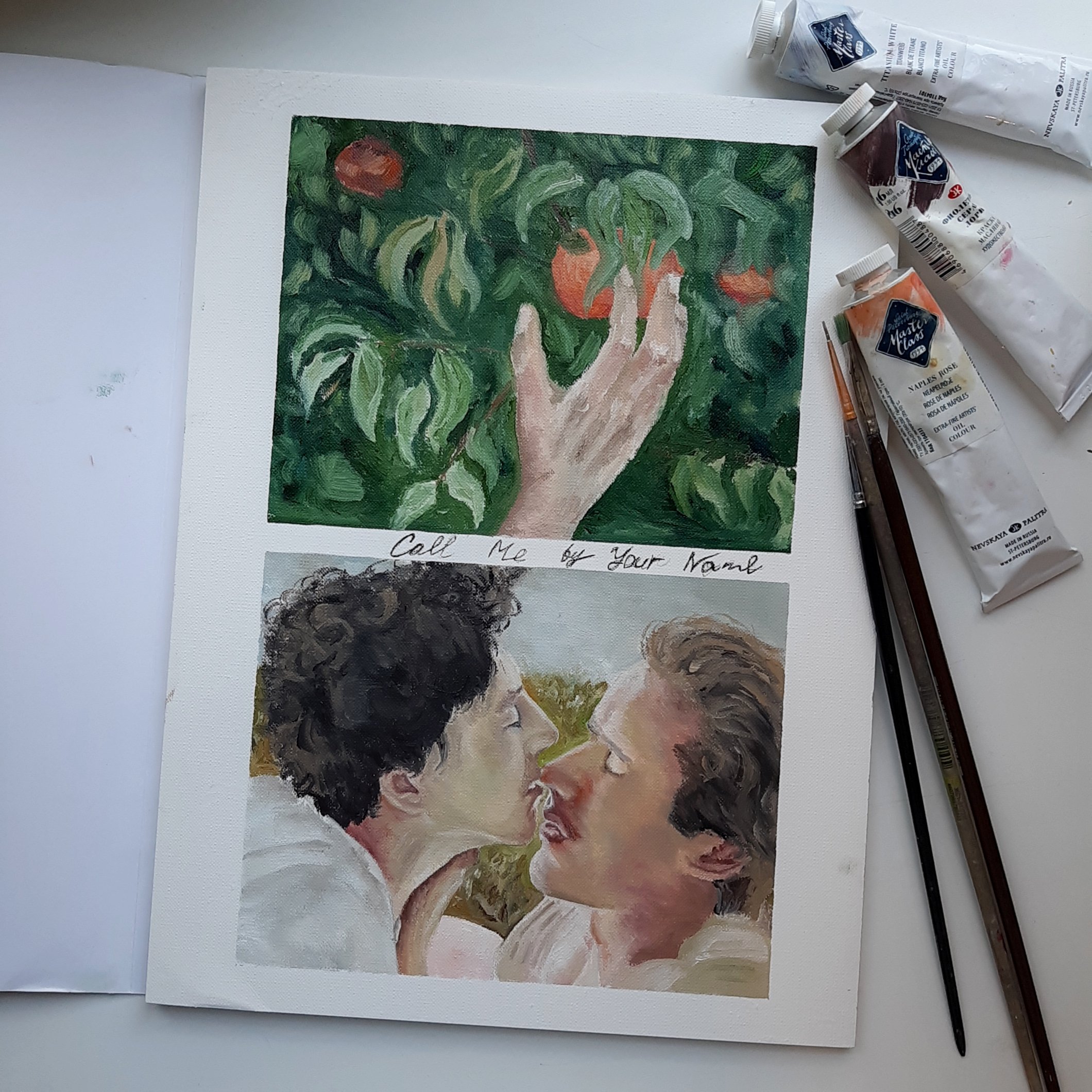 Рисунок из фильма назови меня своим именем