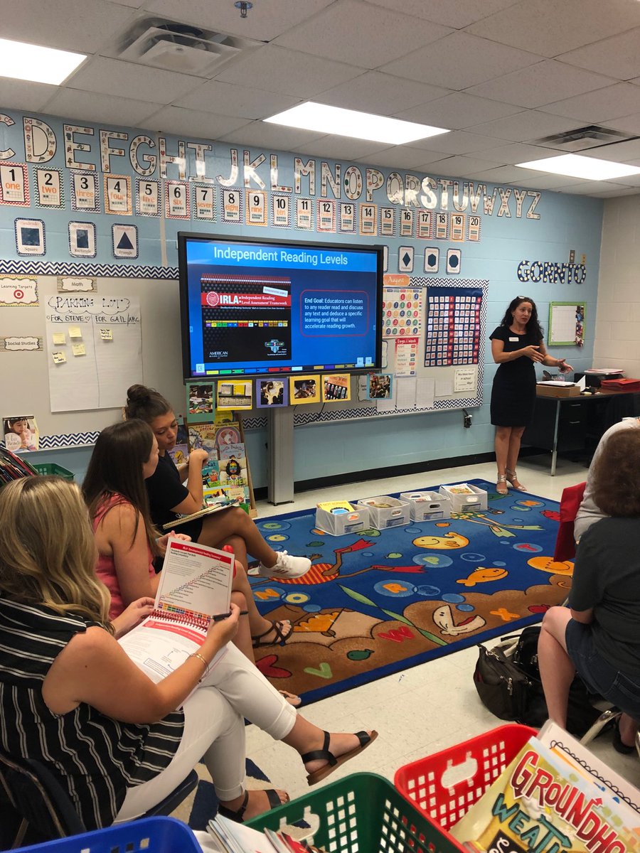 SusanMcKenna14's tweet photo. Forsyth’s amazing Teachers diving into learning using the IRLA to accelerate their students’ reading growth! ⁦@AmericanReading⁩ #arcspiration @FCSschoolsGA https://t.co/JUztOsnupM