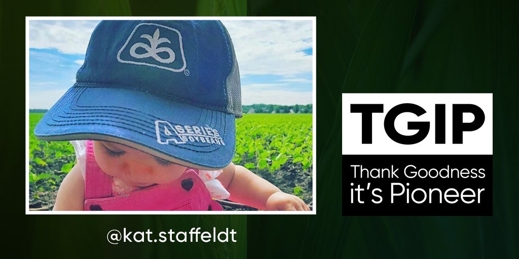 PioneerSeeds's tweet image. Every farmer counts…even if they are still growing into it. #FarmerFriday #TGIP 
📸: @kat.staffeldt