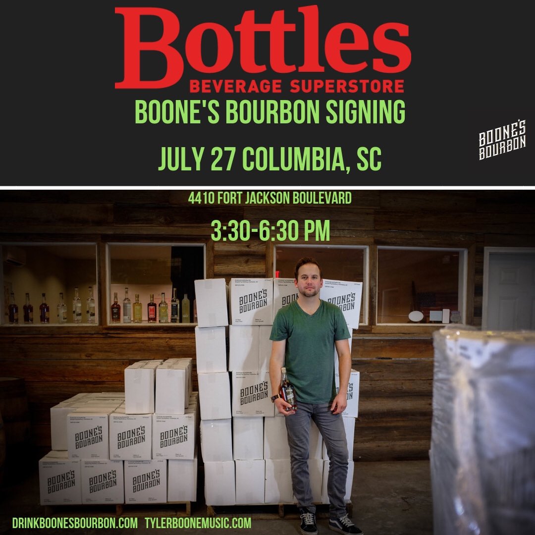CheersSC's tweet photo. Columbia: Join us tomorrow at @ShopBottles with @BoonesBourbon π₯ #BoonesBourbon #CheersSC https://t.co/sA2VcaPWsZ