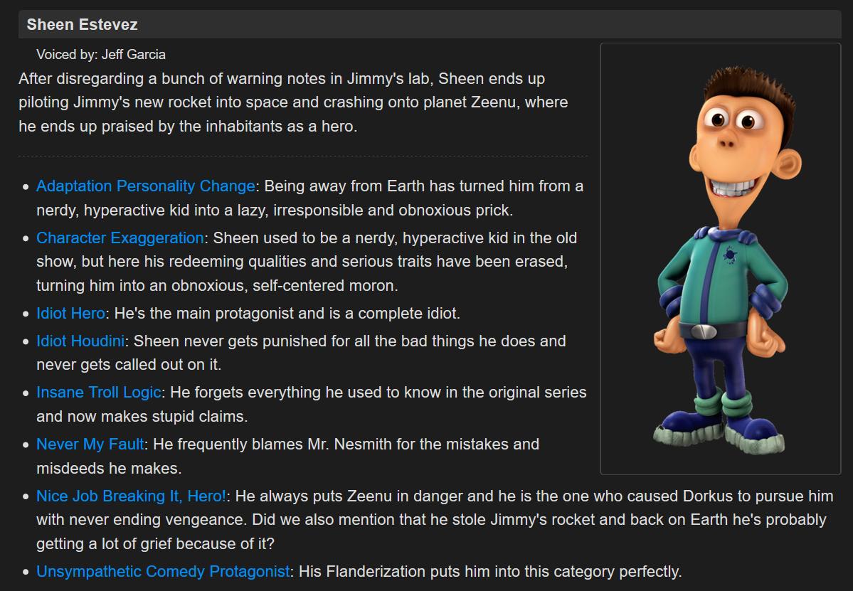 🍭Hyper Seap🍭 on Twitter: "@wayslidecool @AvillanAppears did you just call  him planet sheen" / Twitter