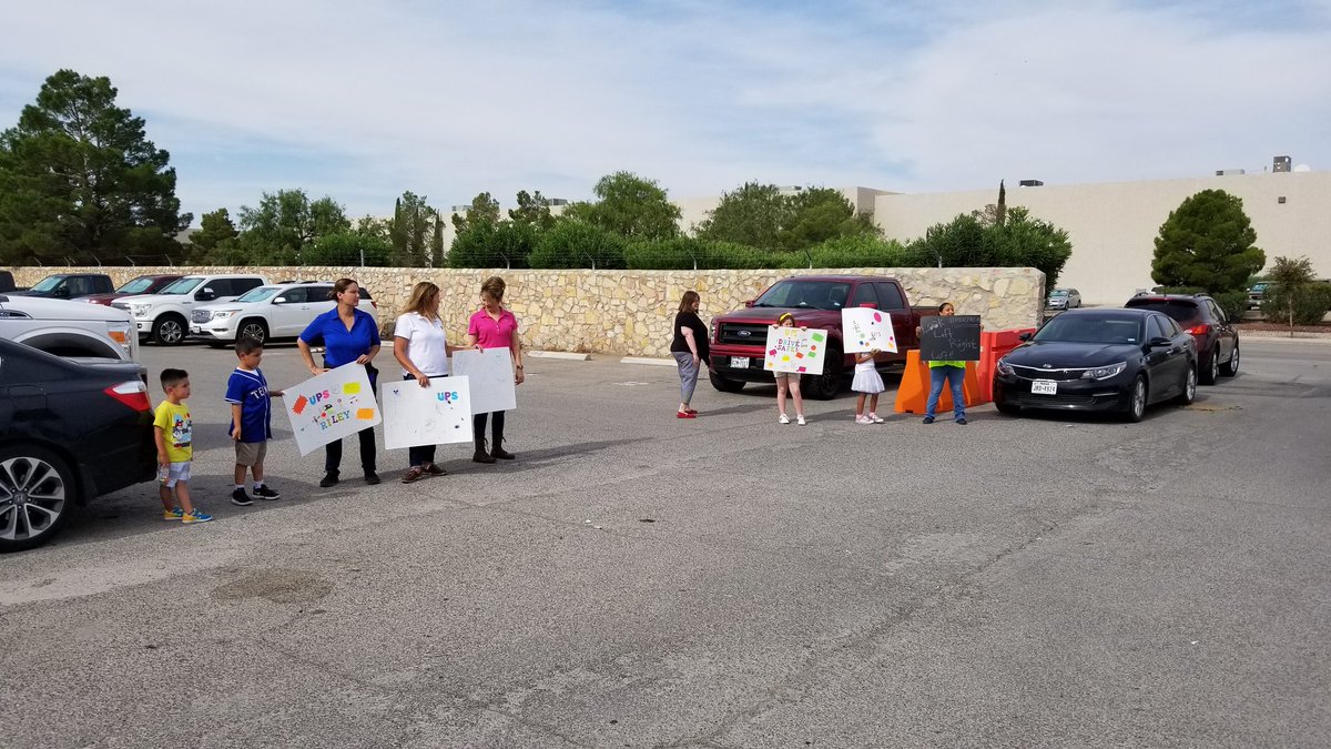 Drivers families encouraging them to be safe, El Paso Texas!
