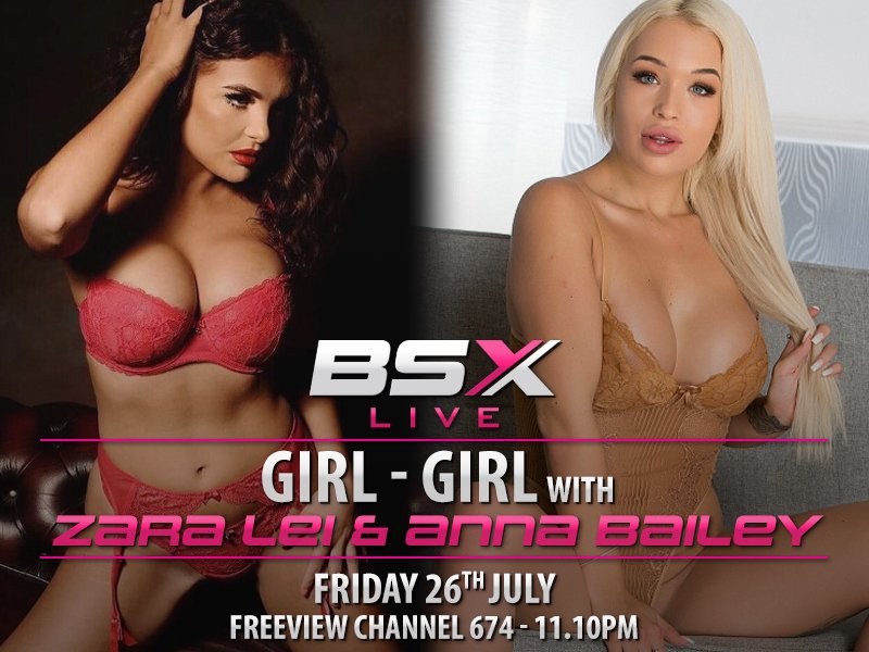 😈 Girl Girl Hardcore special with Anna Bailey &amp; Zara Lei 
🔞 X Rated filthy action tonight 
📺 Live on BSX &amp; Freeview Ch 674
⏰ From 11:10PM https://t.co/qotdTMZmZX