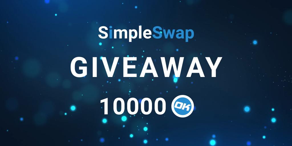 SimpleSwap_io's tweet photo. Guys, you swap #Okcash a lot and we want to thank you!

Next Friday we will #giveaway 10.000 #OK 🔥

Simple rules: follow us, like &amp; RT this post and tag one of your #crypto friends in comments. We’ll choose a couple: you’ll get 7.000 $Okcash and your tagged friend – 3.000 $OK 💸 https://t.co/DkKUgmXVPc