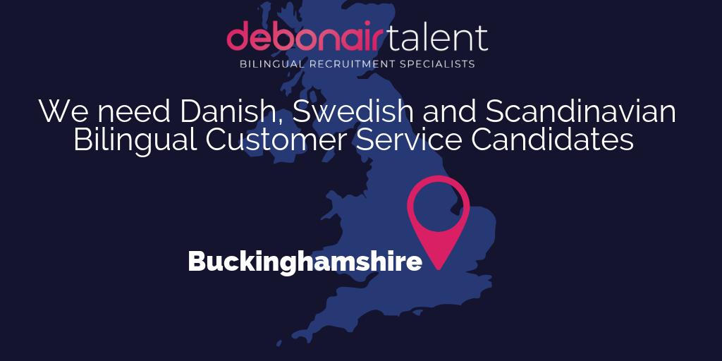 Are you a Scandinavian, Danish or Swedish speaking Customer Services candidate? Get in touch now! #BeDebonair #bilingual #recruitment debonairlanguages.com/job-board/