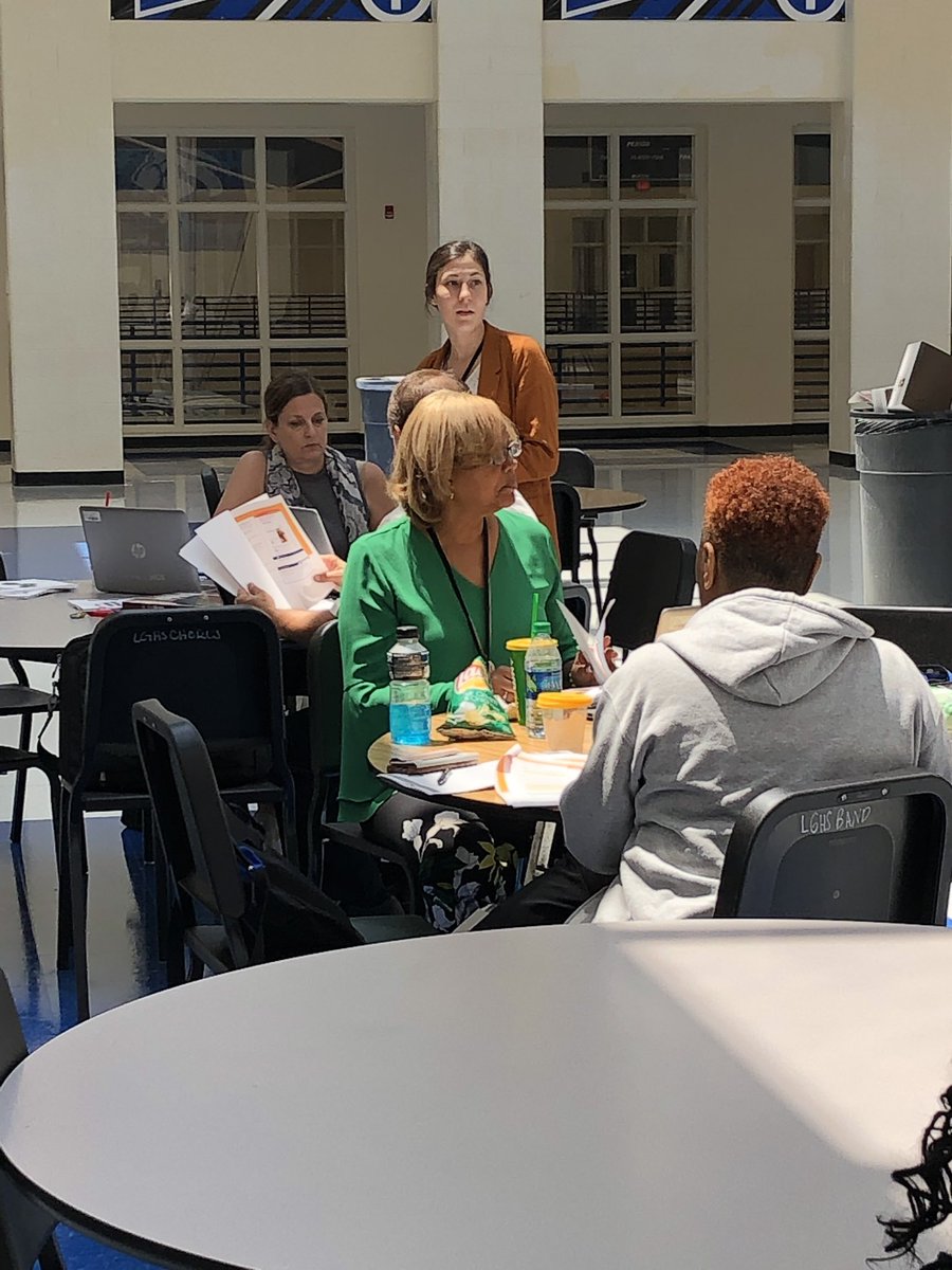 BlascoBrenda's tweet photo. @ugm_hcs Ts are all over our new math resources!  Our chair and Ts sharing insight as @KampusCoach leads us through the lesson types.  #ExpectExcellenceHCS @carlagwen3812 https://t.co/aIxAcyrXlM
