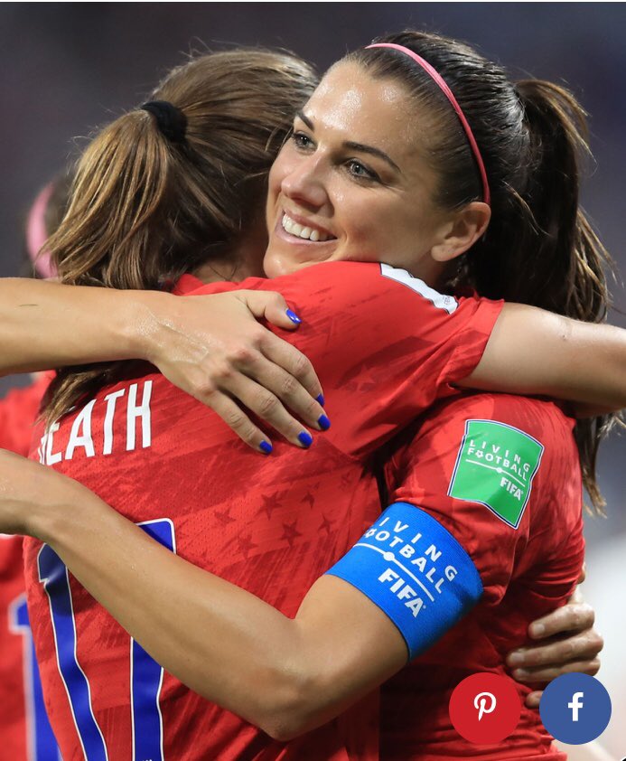 Alex Morgan Wore Bright Blue Nail Polish at the women’s World Cup! #greekingout #beautyandfashion #colorstreet #nodrytime #getyours #https://www.colorstreet.com/melissaannhoffman/party/726219.