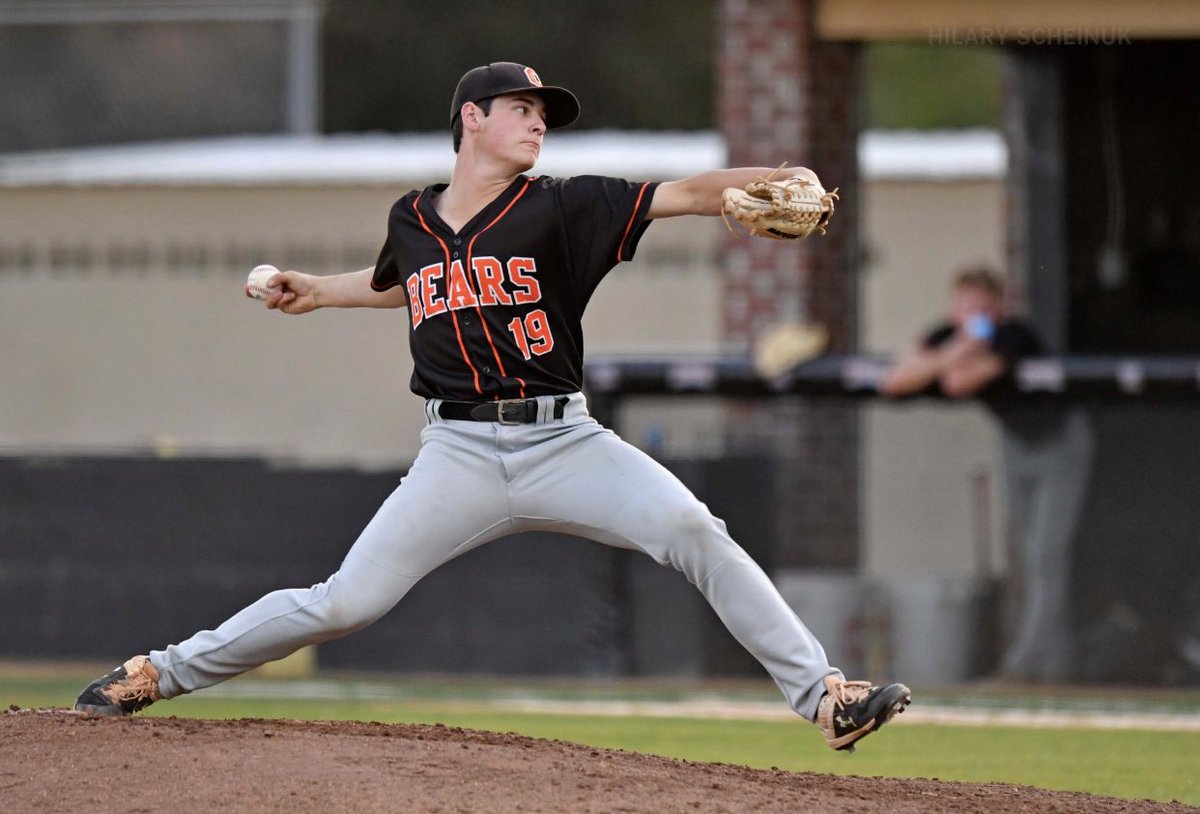 Coachbradbass's tweet image. Great day for @CurDogBaseball Senior @wescallegan 8 Ks through 4 innings today!🔥🔥🔥
#Stud